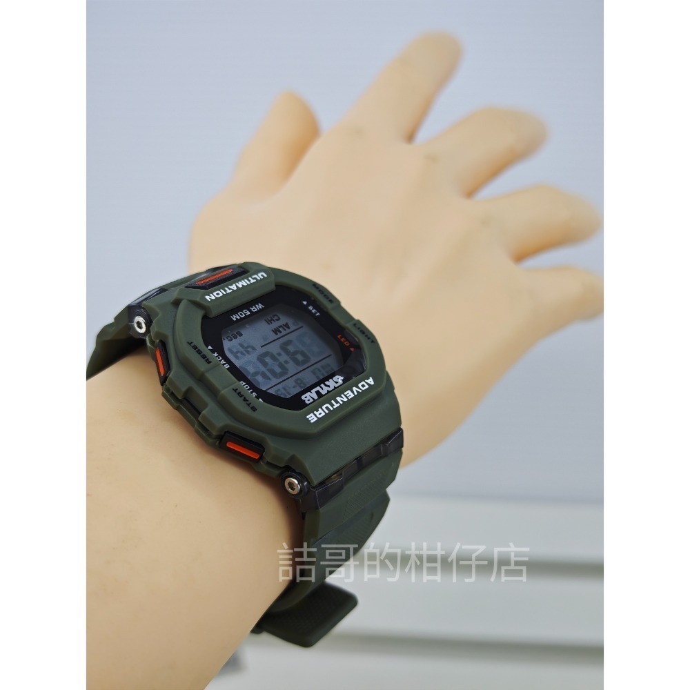 [詰哥] SKYLAB 防水電子錶 運動 夜間冷光 學生 CV5282-細節圖6