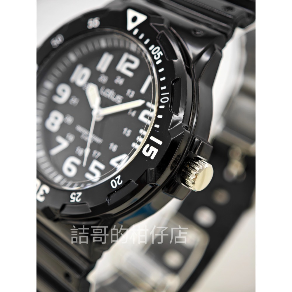 [詰哥] Lotus 防水膠錶 大數字 夜光指針 2108M-細節圖4