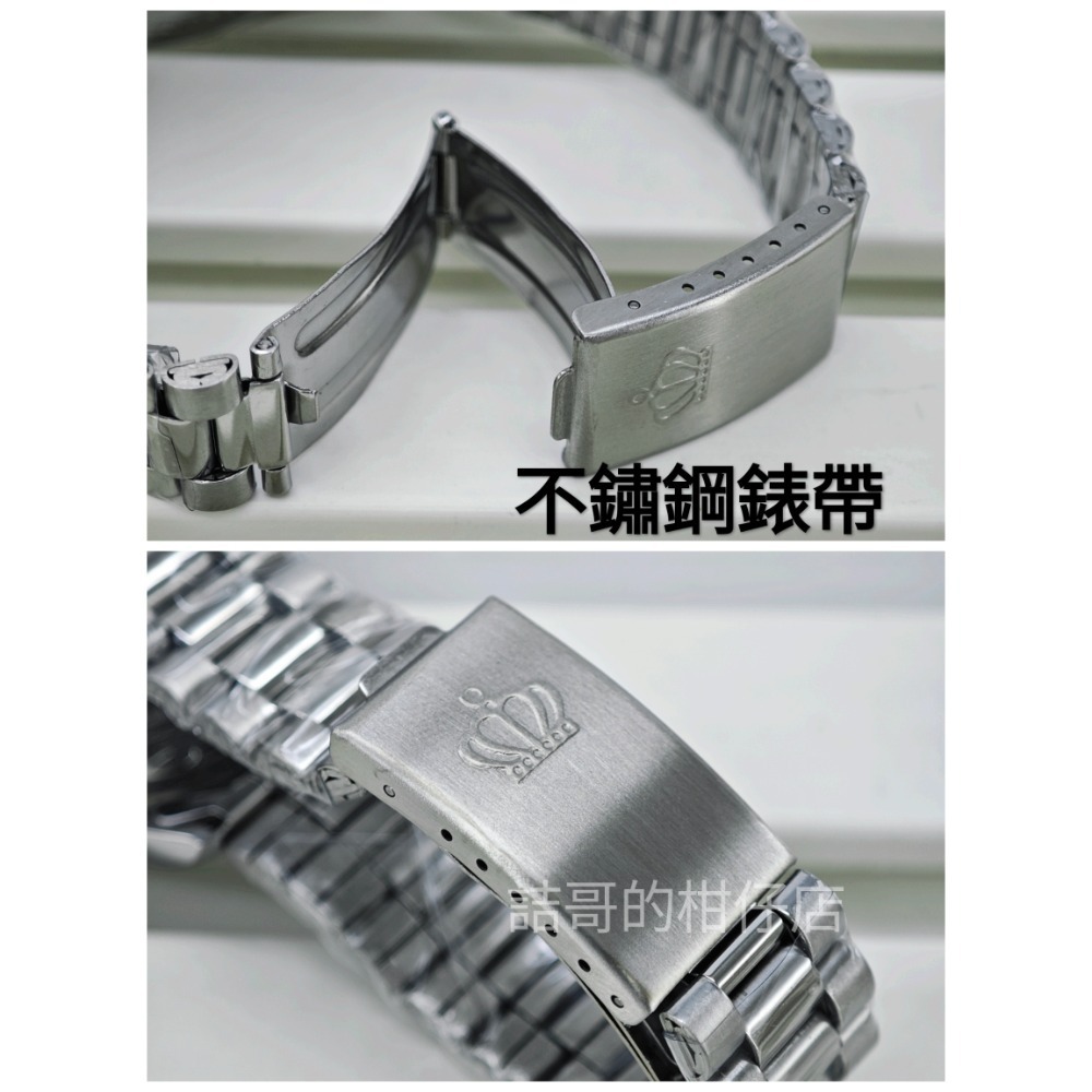 [詰哥] 皇冠 PROKING 台灣品牌 日本機芯 防水手錶 全不鏽鋼材質 夜光指針-細節圖5