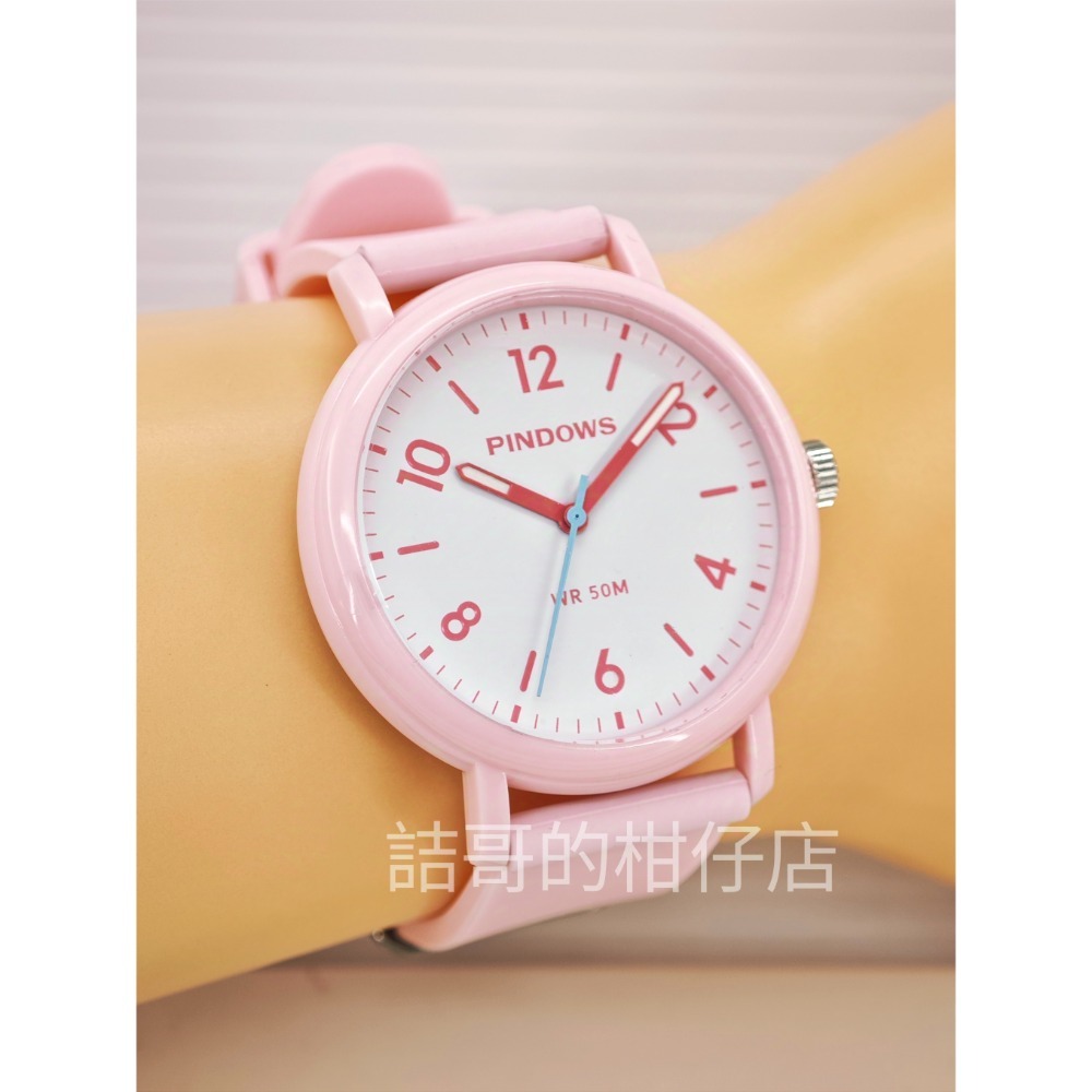 [詰哥] PINDOWS 拼道時 防水手錶 矽膠錶帶 日本石英機芯 PDS-2109-細節圖9