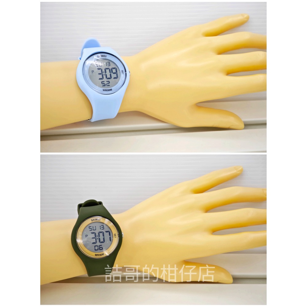 [詰哥] SKMEI 時刻美 防水電子錶 矽膠錶帶 鬧鐘 碼表 倒計時2317-細節圖5