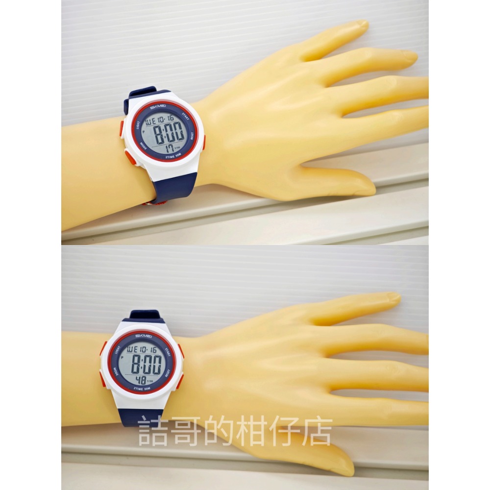 [詰哥] SKMEI 時刻美 2286 防水電子錶 鬧鐘 碼表 倒計時 第二時區-細節圖10