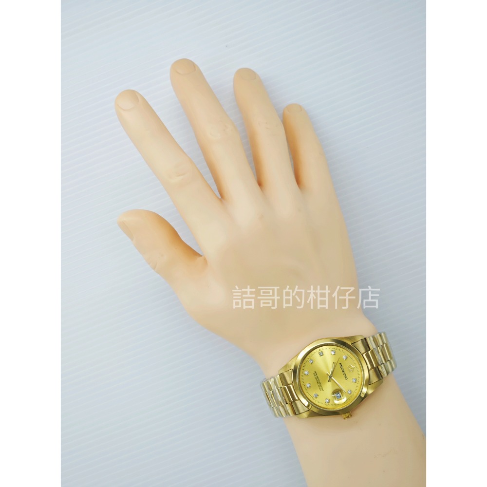 [詰哥](贈電池)皇冠 PROKING 台灣品牌 日本石英機芯(含日期) 防水手錶 不鏽鋼材質-細節圖8