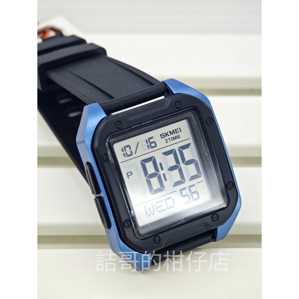 [詰哥] SKMEI 時刻美 2128 防水電子錶 鬧鐘 碼表 倒計時 第二時區-規格圖10