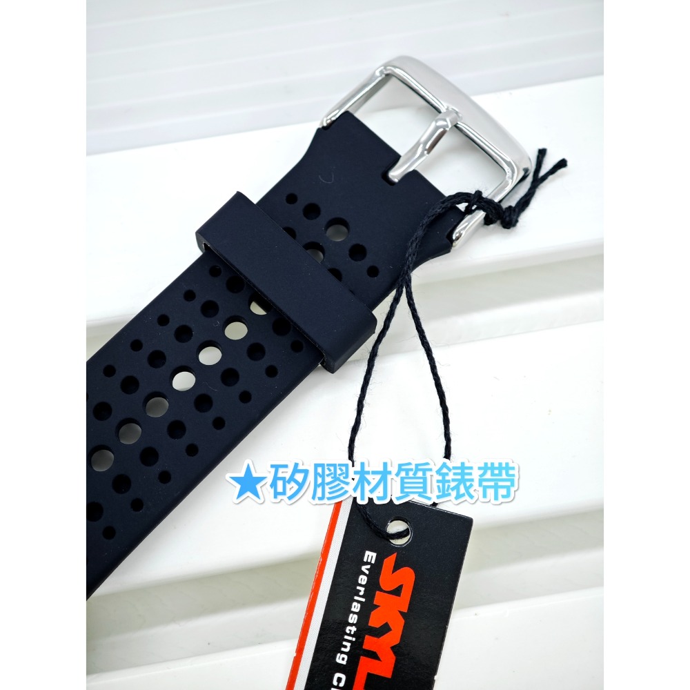 [詰哥] SKYLAB 防水電子錶 矽膠錶帶 鬧鐘 碼表 冷光 SP1534M-細節圖6