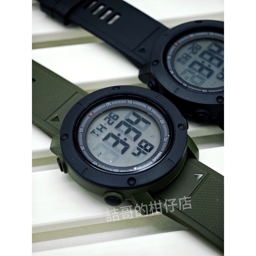 [詰哥] SKMEI 時刻美 電子錶2122 大款大字體防水手錶 鬧鐘 碼表 第二時區 倒計時 冷光 5ATM-細節圖3