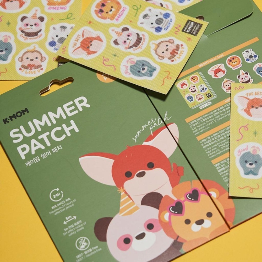 👶🏻可可貝兒👶🏻 韓國 Mother-K K-MOM 小淘氣 長效精油 防蚊貼片 (24入)-細節圖4