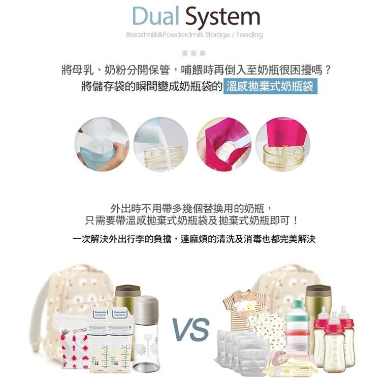 👶🏻可可貝兒👶🏻韓國 Mother-K 溫感拋棄式奶瓶袋 奶粉袋 母乳袋 25入/50入-細節圖5