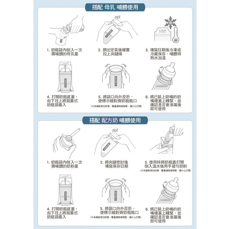 👶🏻可可貝兒👶🏻韓國 Mother-K 溫感拋棄式奶瓶袋 奶粉袋 母乳袋 25入/50入-細節圖8