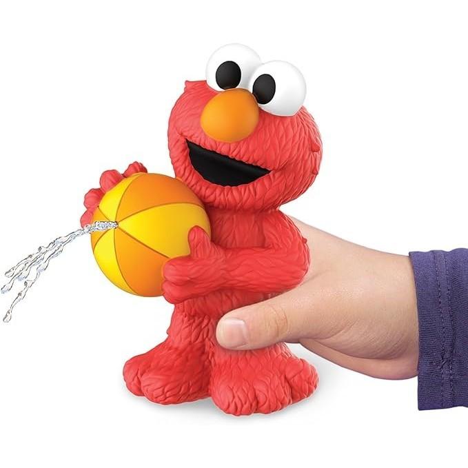 芝麻街 漂浮趣味朋友 3 件組水噴水器沐浴和泳池玩具,官方授權兒童玩具,適合 2 歲及以上-細節圖3