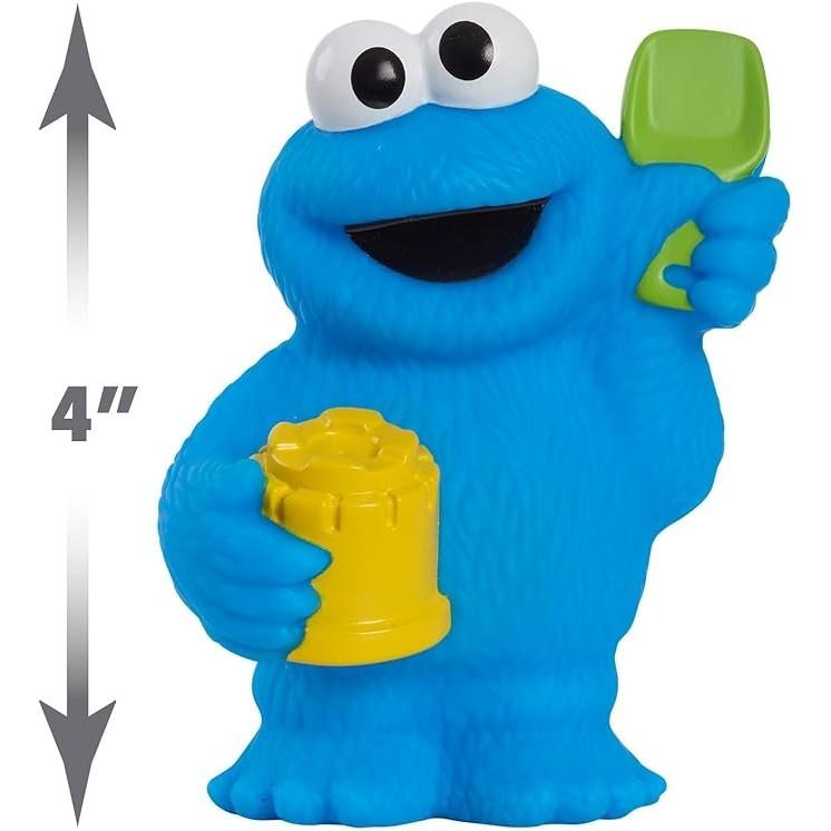 芝麻街 漂浮趣味朋友 3 件組水噴水器沐浴和泳池玩具,官方授權兒童玩具,適合 2 歲及以上-細節圖4