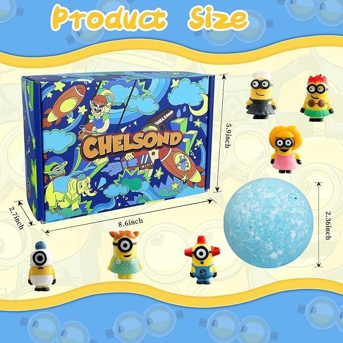 兒童沐浴炸彈 內附驚喜禮物 6 件熊 有機沐浴炸彈-細節圖3