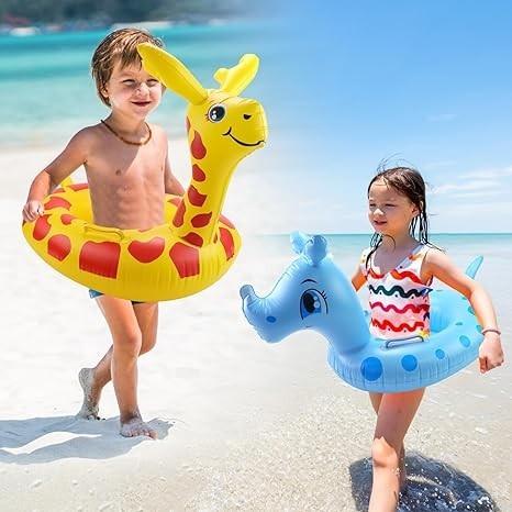 美國3 件組 泳池充氣浮球 適合兒童和幼兒 游泳浮球 管環 沙灘浮球 游泳玩具 湖泊和海灘浮球 夏季玩具-細節圖4