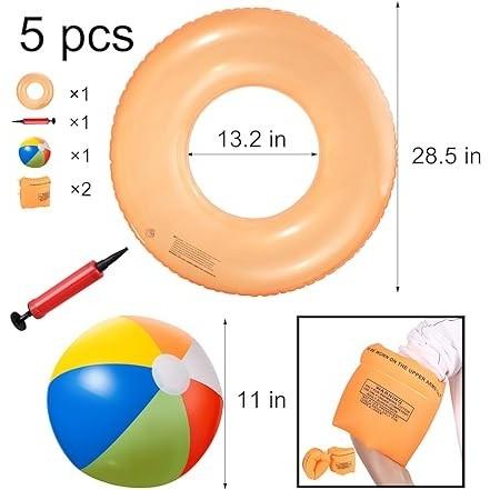 (美國)充氣游泳圈、泳池玩具、浮球、成人、 兒童-細節圖2