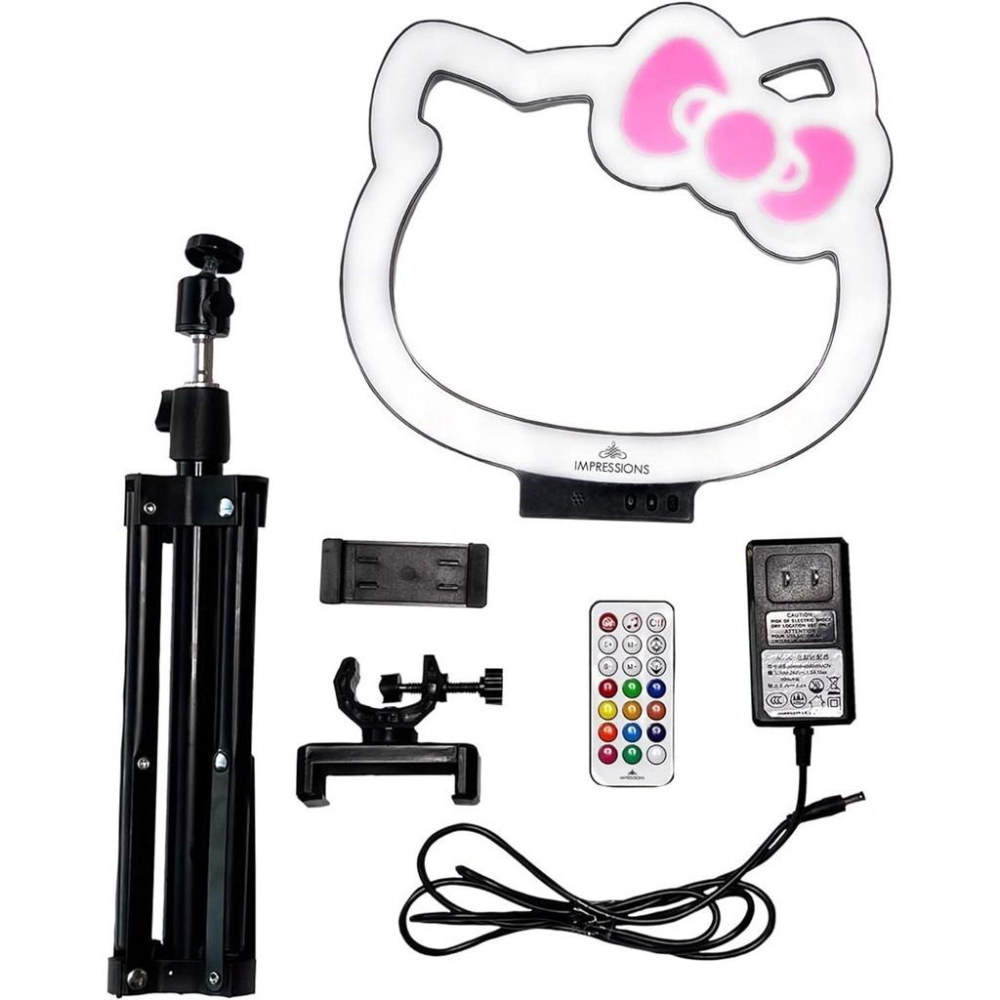 Hello Kitty 10 吋桌環燈 / 適合抖音-細節圖2