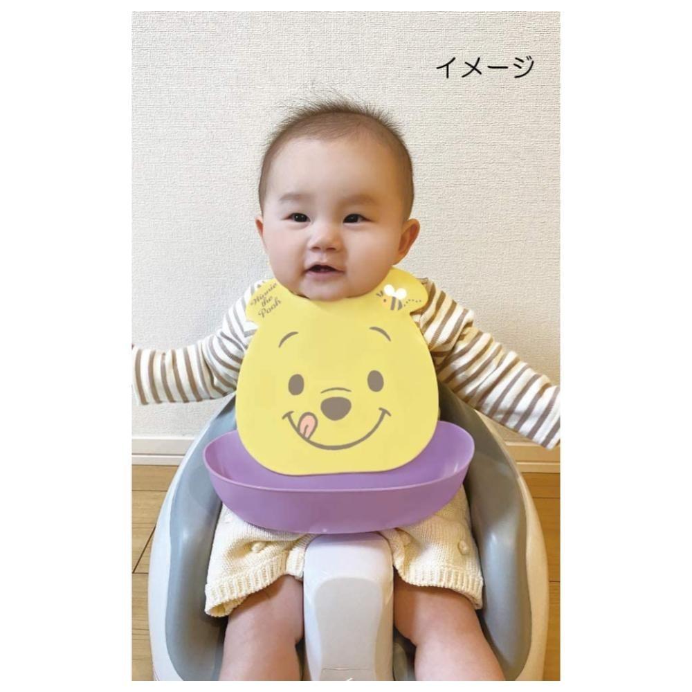 迪士尼 Disney 小熊維尼 Pooh 塑膠防漏圍兜兜-細節圖3