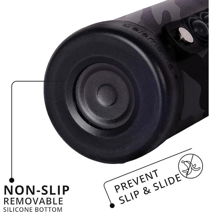 Iconic 兒童水瓶 附吸管蓋 & 緩解壓力 Pop It 手把 (約 396.9 毫升) - 黑色迷彩-細節圖2