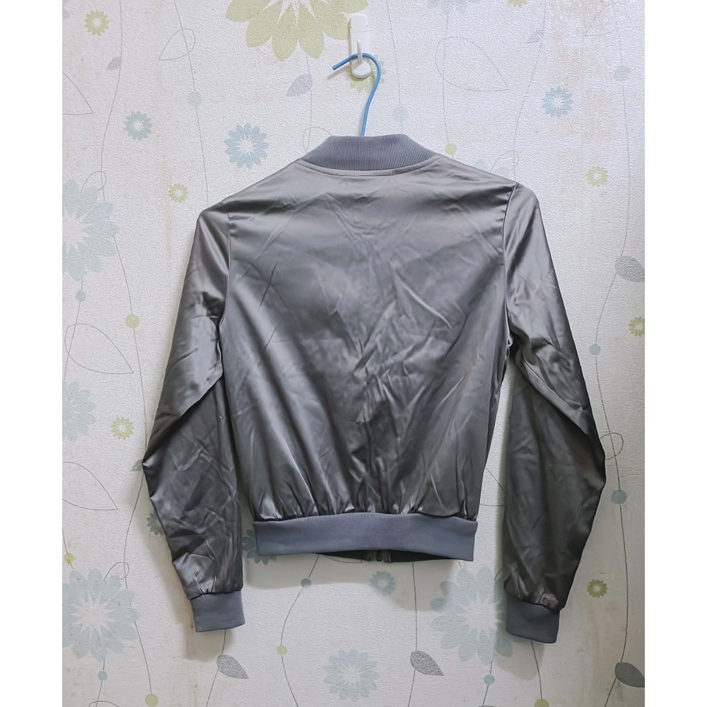 飛行夾克拉鍊外套-細節圖2