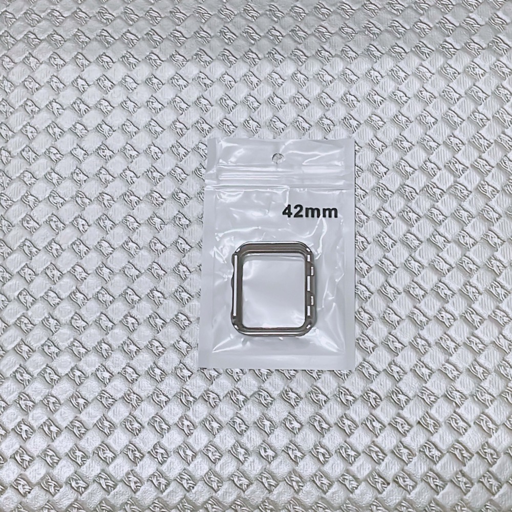 【全新】Apple Watch 單排鑽邊框硬錶殼(星光色)-細節圖2