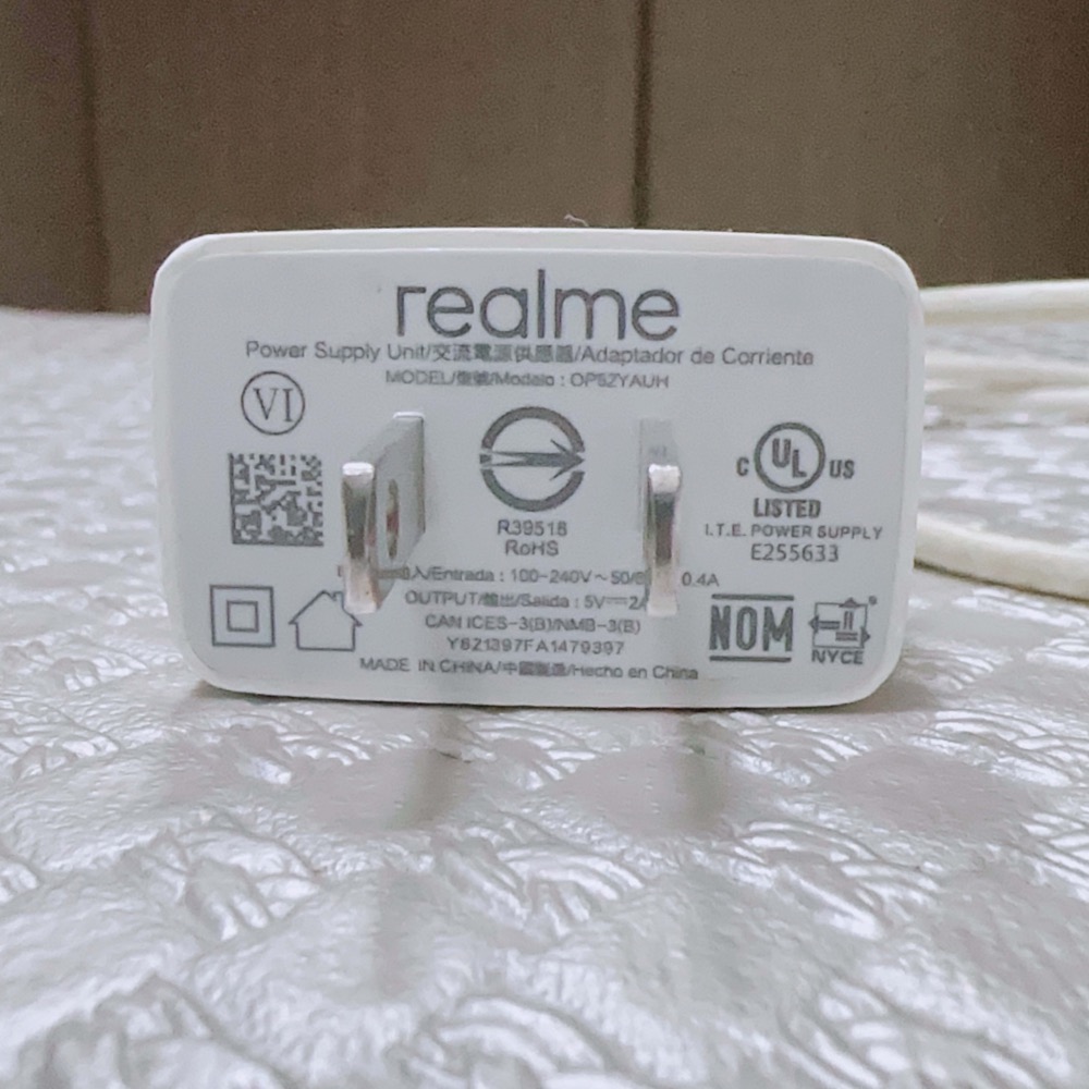 【realme 真我】C21 智慧型手機(64GB、菱格藍)+附原廠5W手機充電器與MicroUSB手機充電線-細節圖9