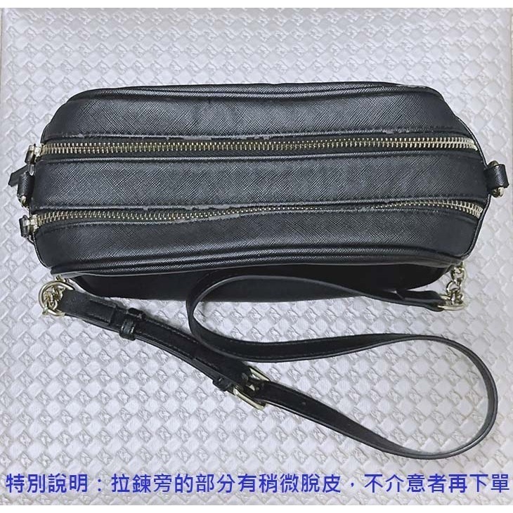 【COVERME】720 雙拉鍊防刮紋金鏈包-細節圖6