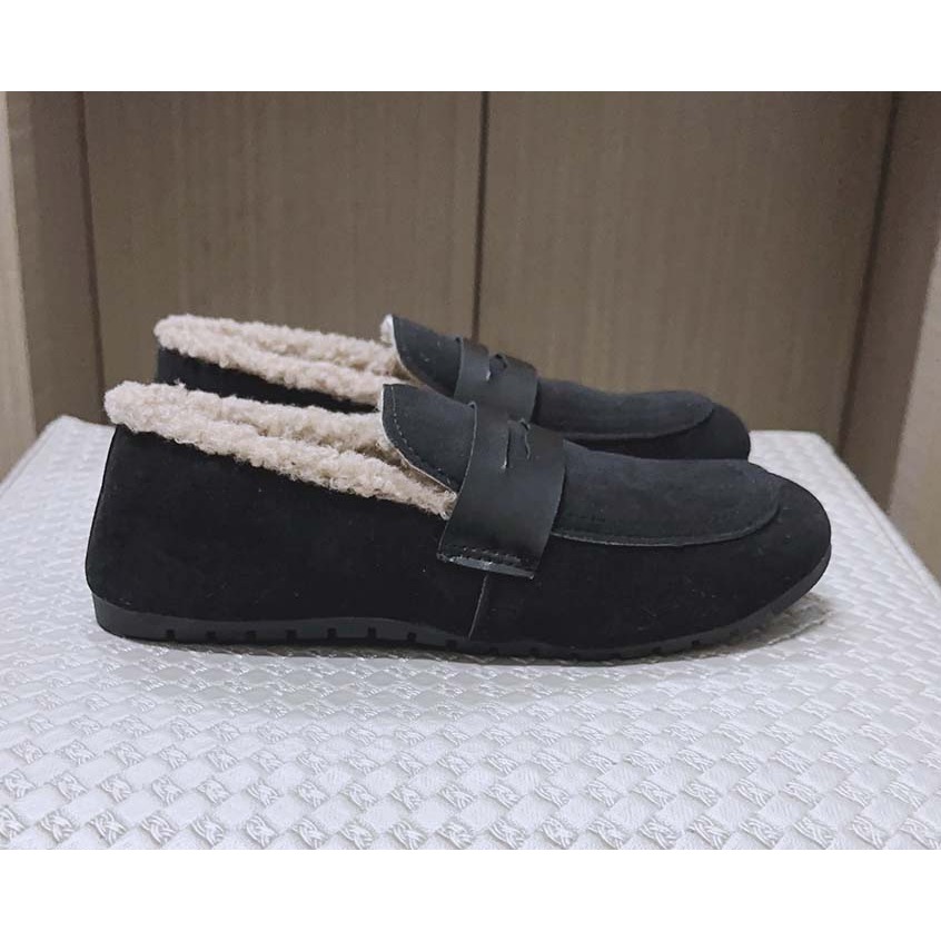 【全新】保暖毛毛豆豆鞋-細節圖6