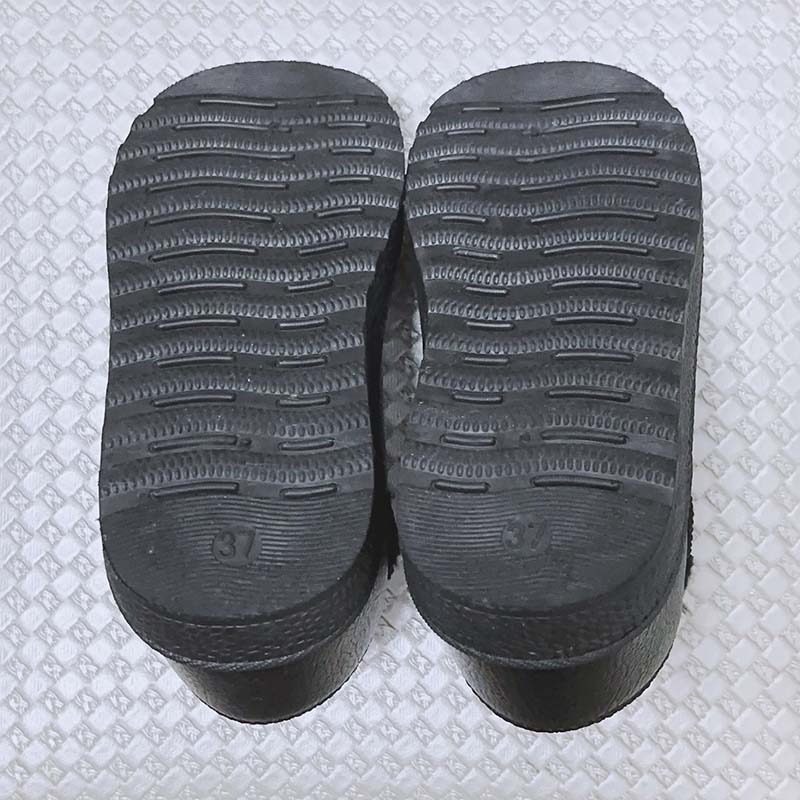 保暖內鋪毛皮革短筒雪靴-細節圖3