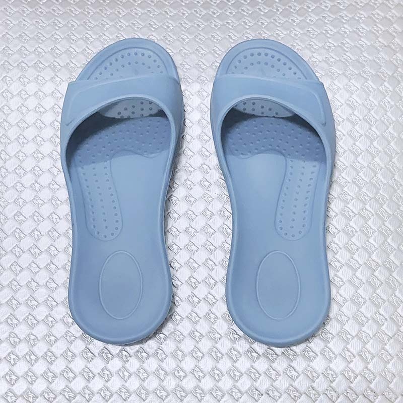 台灣製EVA超輕量防滑防水室內拖鞋-藍色-細節圖2