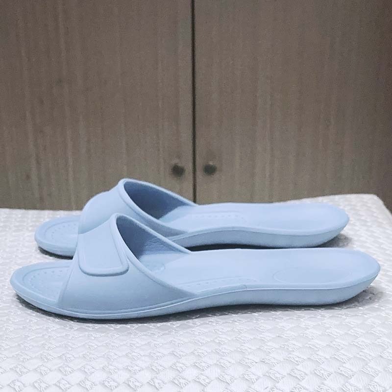 台灣製EVA超輕量防滑防水室內拖鞋-藍色-細節圖4