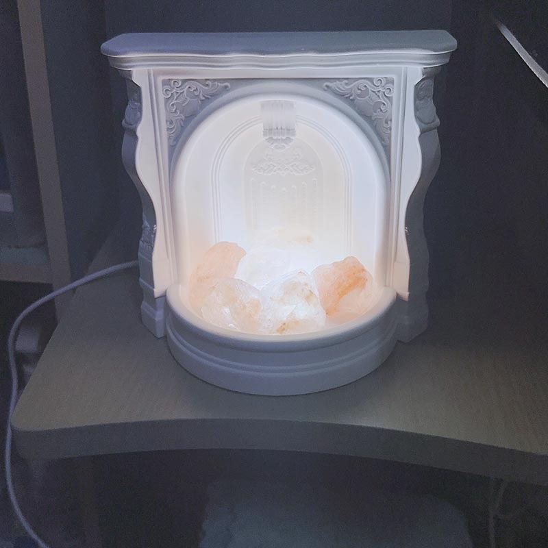 希臘壁爐水晶小夜燈-細節圖2