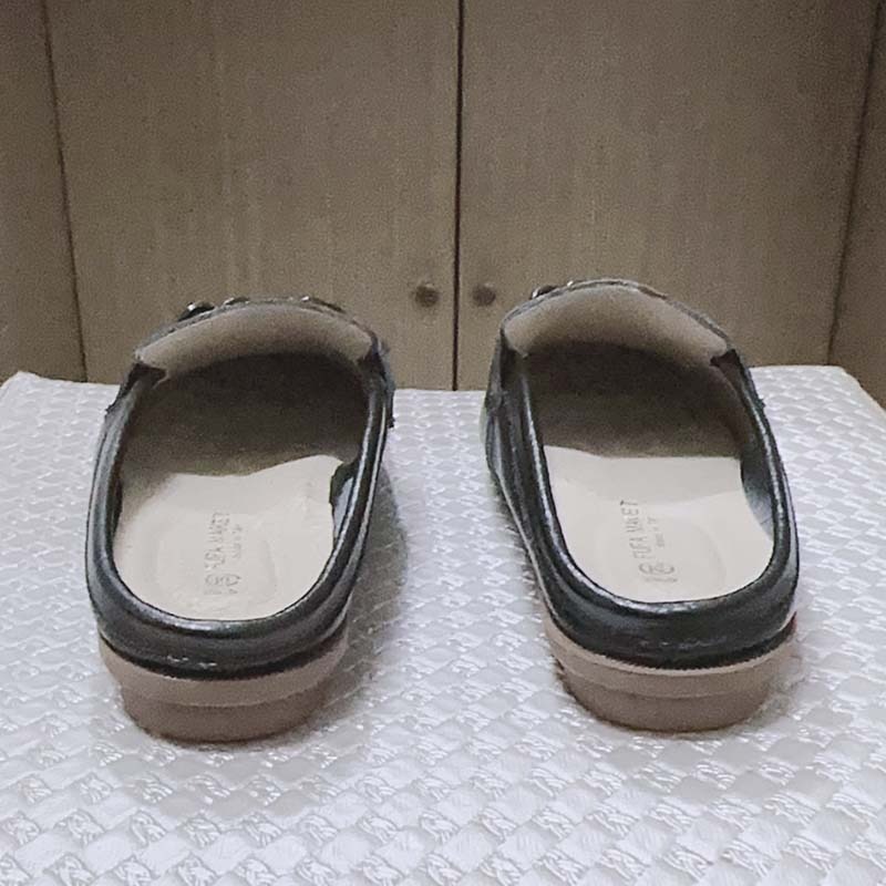 【FUFA 富發牌】台灣製時尚鍊條穆勒鞋-細節圖5