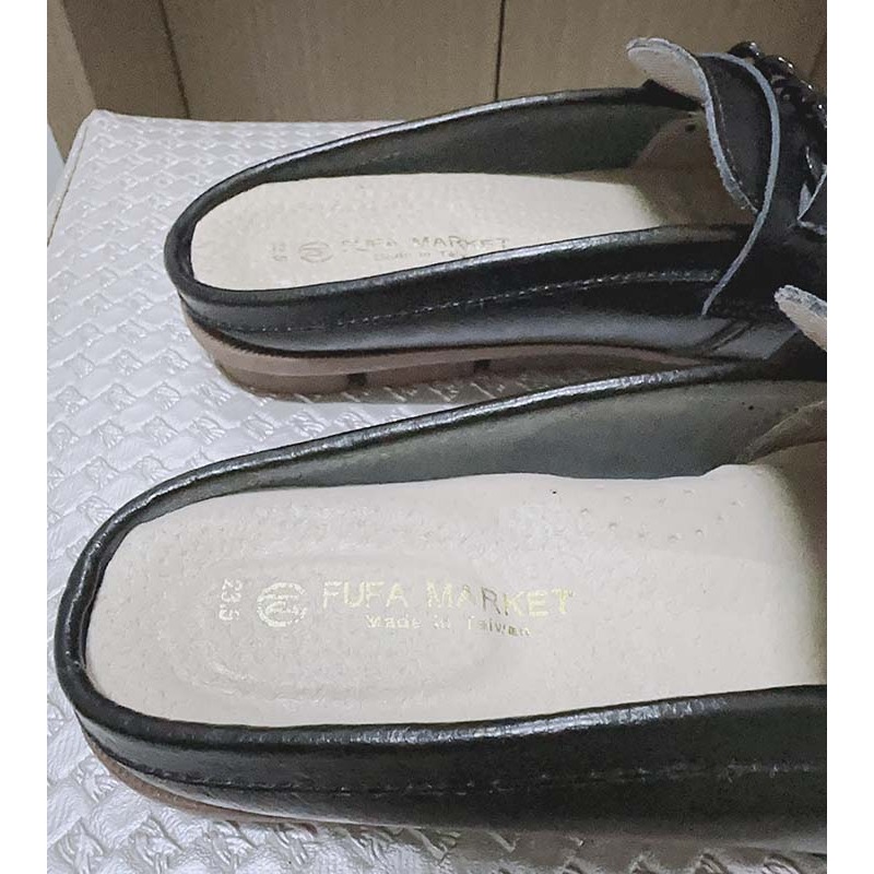 【FUFA 富發牌】台灣製時尚鍊條穆勒鞋-細節圖7