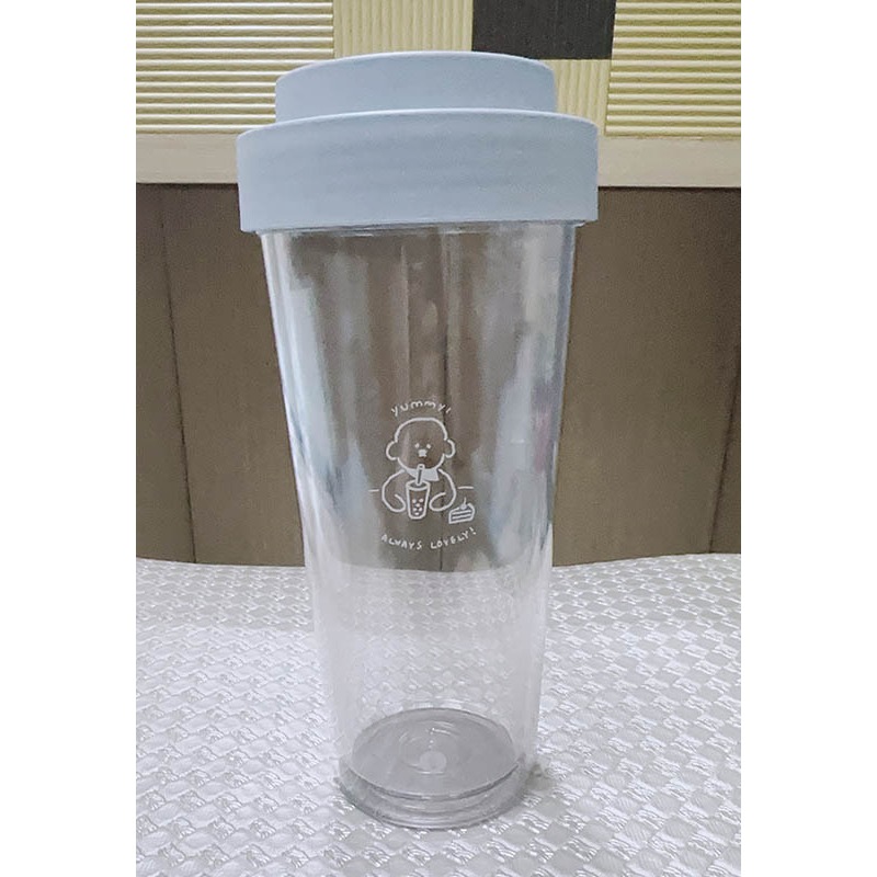 【Oolab 良杯製所】陪伴系列 Ecozen 透明雙層隨行杯 750ML+贈送一個同品牌同顏色的杯底防刮保護套-細節圖2