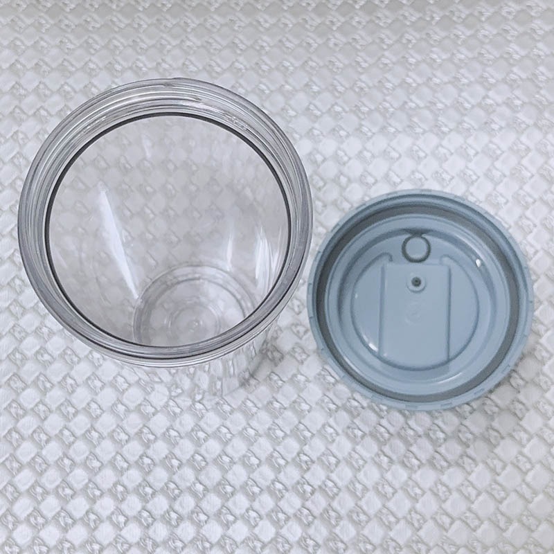 【Oolab 良杯製所】陪伴系列 Ecozen 透明雙層隨行杯 750ML+贈送一個同品牌同顏色的杯底防刮保護套-細節圖5