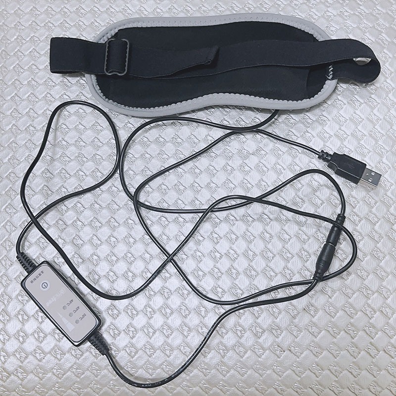 【Comefree 康芙麗】台灣製USB智慧溫控石墨烯熱敷眼罩-公益萌犬款-細節圖2