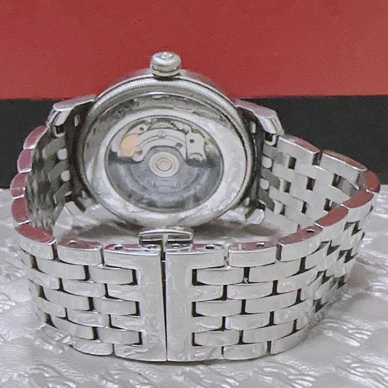 【TISSOT 天梭】BRIDGEPORT 法式浪漫系列 POWERMATIC 80 經典紳士機械手錶-細節圖4