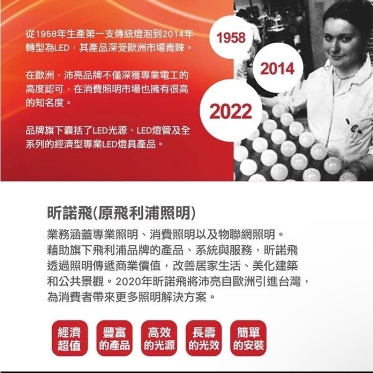 沛亮 PILA 新品上市 LED 8.8W/11.8W/13.8W 燈泡 全電壓 白/黃/自然光-細節圖4