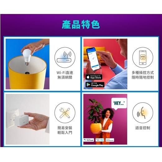 Philips 飛利浦 Wi-Fi WiZ 智慧照明 智慧插座 PW005 PW05N-細節圖3