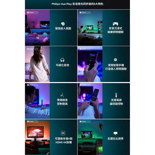 Philips 飛利浦 Hue 智慧照明 Hue Play HDMI 影音燈光同步器 PH007-細節圖5