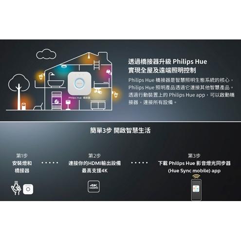 Philips 飛利浦 Hue 智慧照明 Hue Play HDMI 影音燈光同步器 PH007-細節圖6