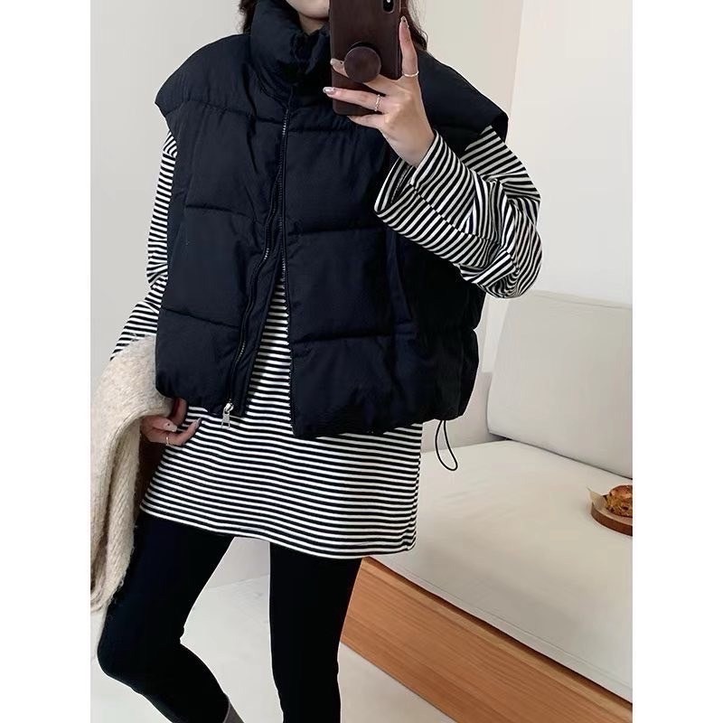 🖤韓系感十足噗棉背心✨-規格圖6