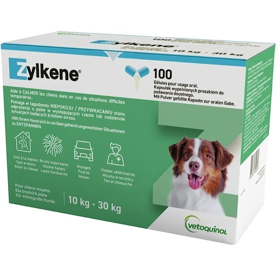 【現貨✅開發票】Vetoquinol Zylkene 情緒保健 100顆 犬貓用｜ 耳朵捲捲商行-規格圖1
