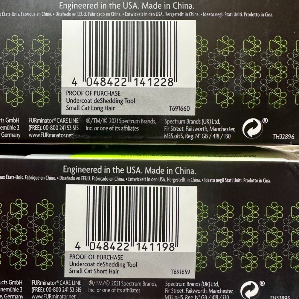 【現貨✅開發票】 FURminator 貓用去毛梳 毛刷 廢毛梳 梳毛 刷毛 短毛 長毛-細節圖6