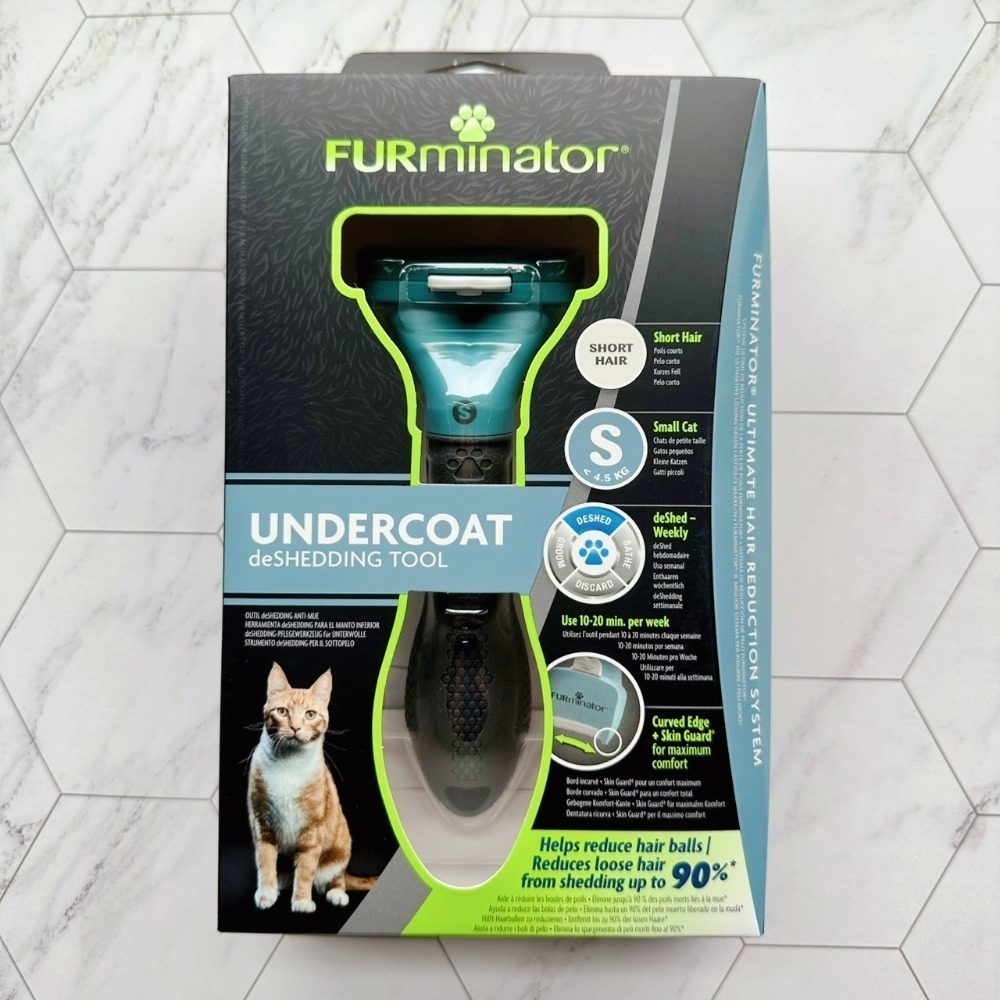 【現貨✅開發票】 FURminator 貓用去毛梳 毛刷 廢毛梳 梳毛 刷毛 短毛 長毛-規格圖6