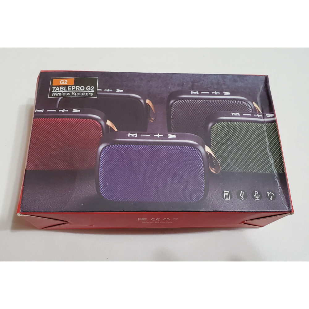 全新 布面輕巧藍芽音箱 TABLEPRO 無線／便攜式／藍牙／藍芽喇叭／音箱／音響-細節圖4