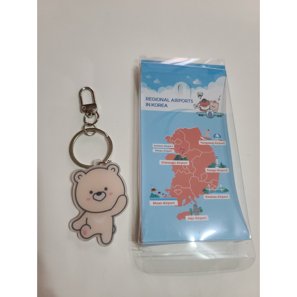 全新   2024 韓國鑰匙圈  韓國KINGDOM FRIENDS  雙面壓克力鑰匙圈  網路售價300元-細節圖2