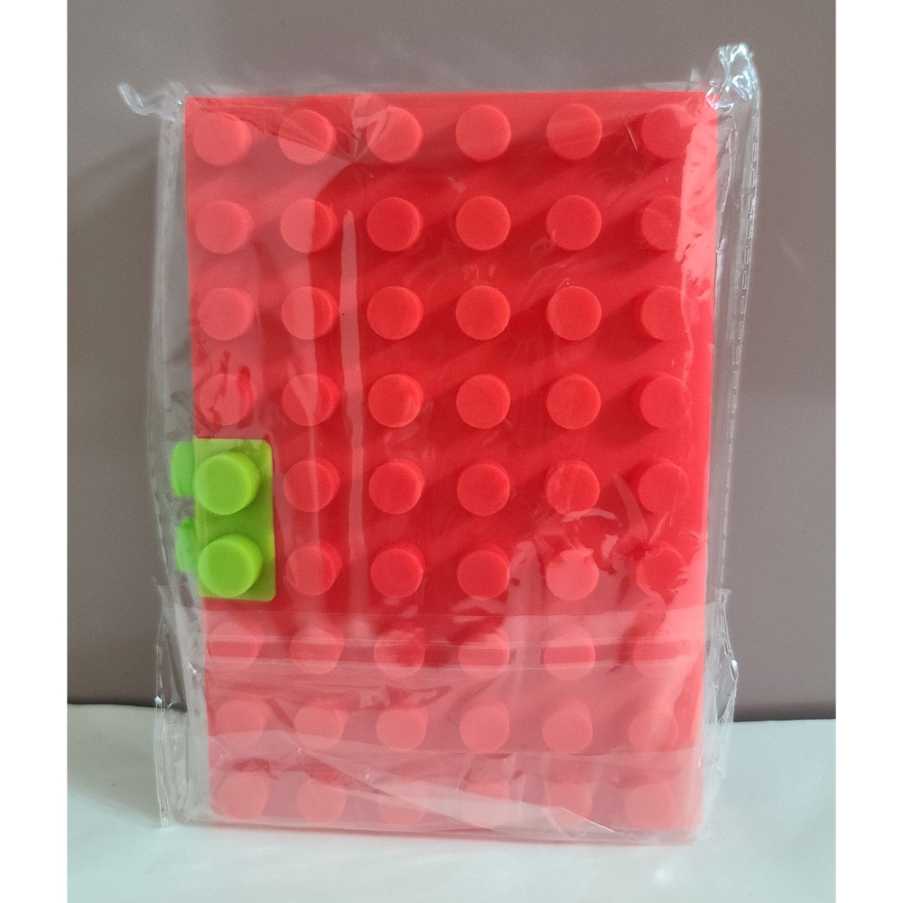 全新   SECPAAS   積木造型  筆記本 尺寸  15 X10.5 X 3CM  黃色一本，一本150元-細節圖2