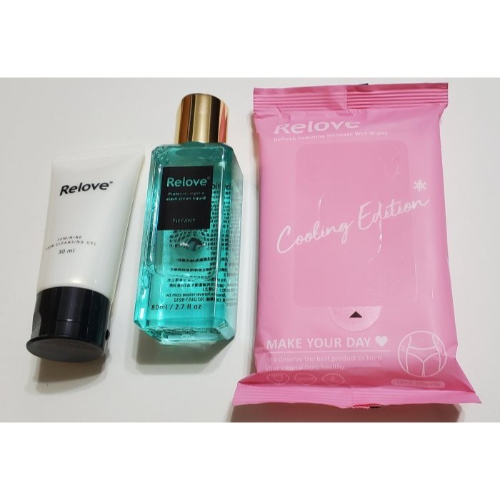 全新 Relove 胺基酸私密清潔凝露(30ML)+抑菌手洗精(80ML)+私密肌弱酸濕紙巾玫瑰香氛(15抽)-細節圖5
