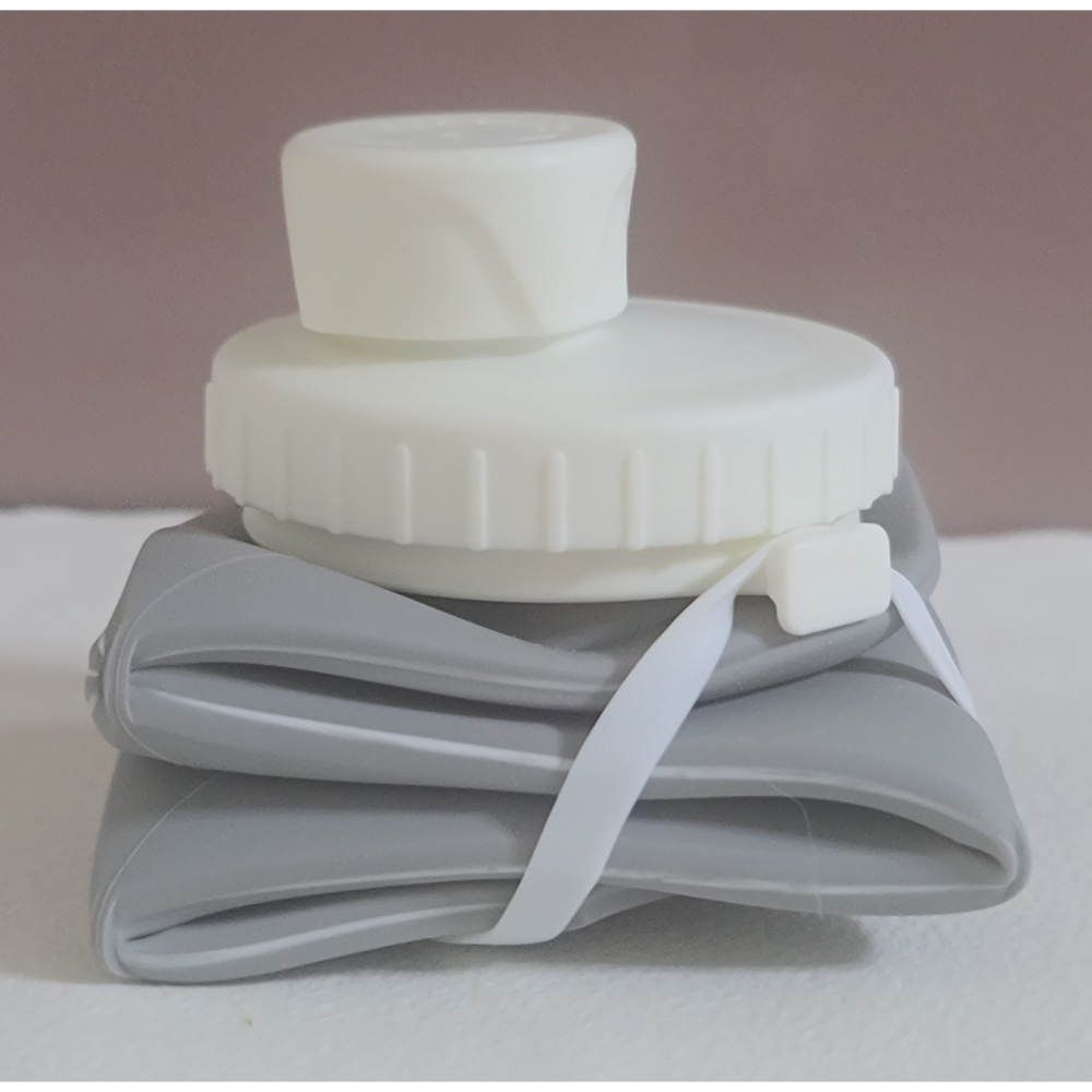 全新  Mini Foldable Bottle  摺疊水壺  容量600ml   可放冷熱飲品-細節圖2