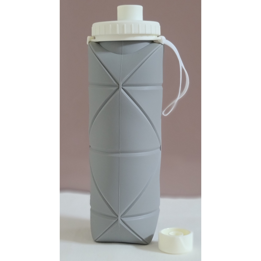 全新  Mini Foldable Bottle  摺疊水壺  容量600ml   可放冷熱飲品-細節圖4
